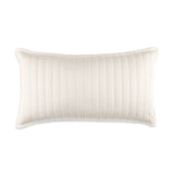 Urban Bamboo Quilted Pillows by Lili Alessandra White Quilted King Pillow 20 x 36 at FIG LINENS AND HOME 6