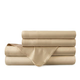 Urban Bamboo Sheet Set in Champagne - Lili Alessandra Bedding at Fig Linens and Home