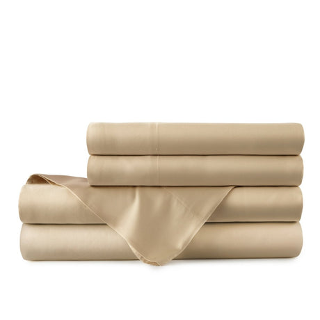 Urban Bamboo Sheet Set in Champagne - Lili Alessandra Bedding at Fig Linens and Home