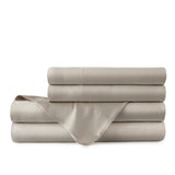 Urban Bamboo Sheet Set in Mushroom - Lili Alessandra Bedding at Fig Linens and Home