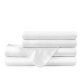 Urban Bamboo Sheet Set in White - Lili Alessandra Bedding at Fig Linens and Home