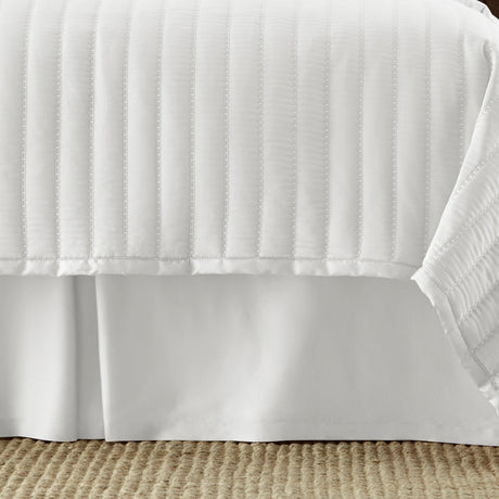 Bedskirt - Urban Bamboo White Bedskirt by Lili Alessandra at Fig Linens and Home