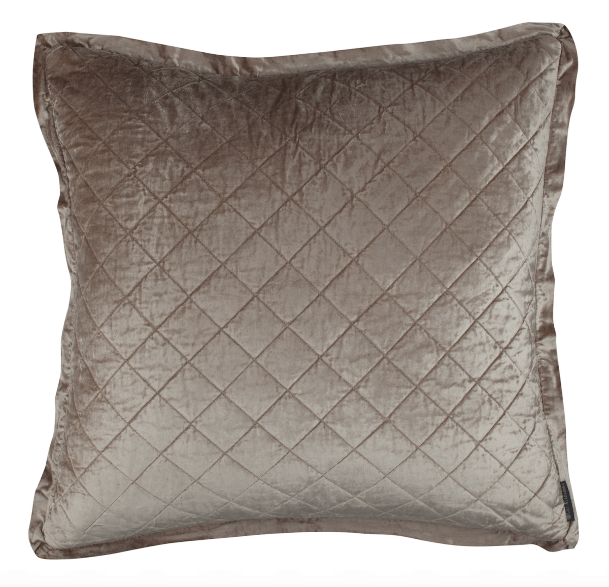 Chloe Champagne Velvet Euro Sham by Lili Alessandra