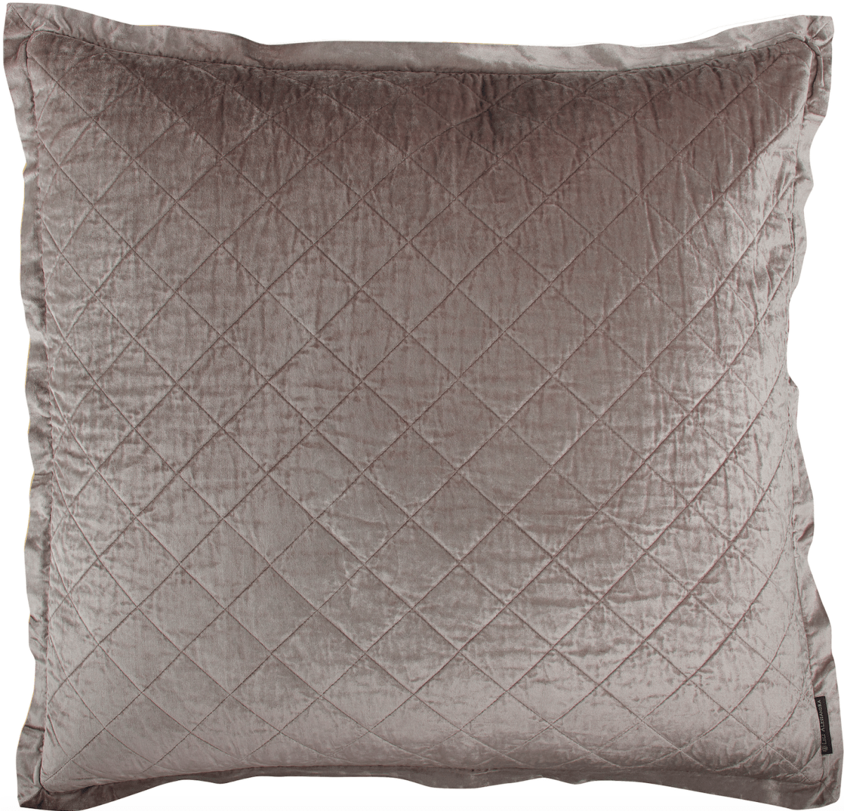 Chloe Fawn Velvet Euro Pillow by Lili Alessandra