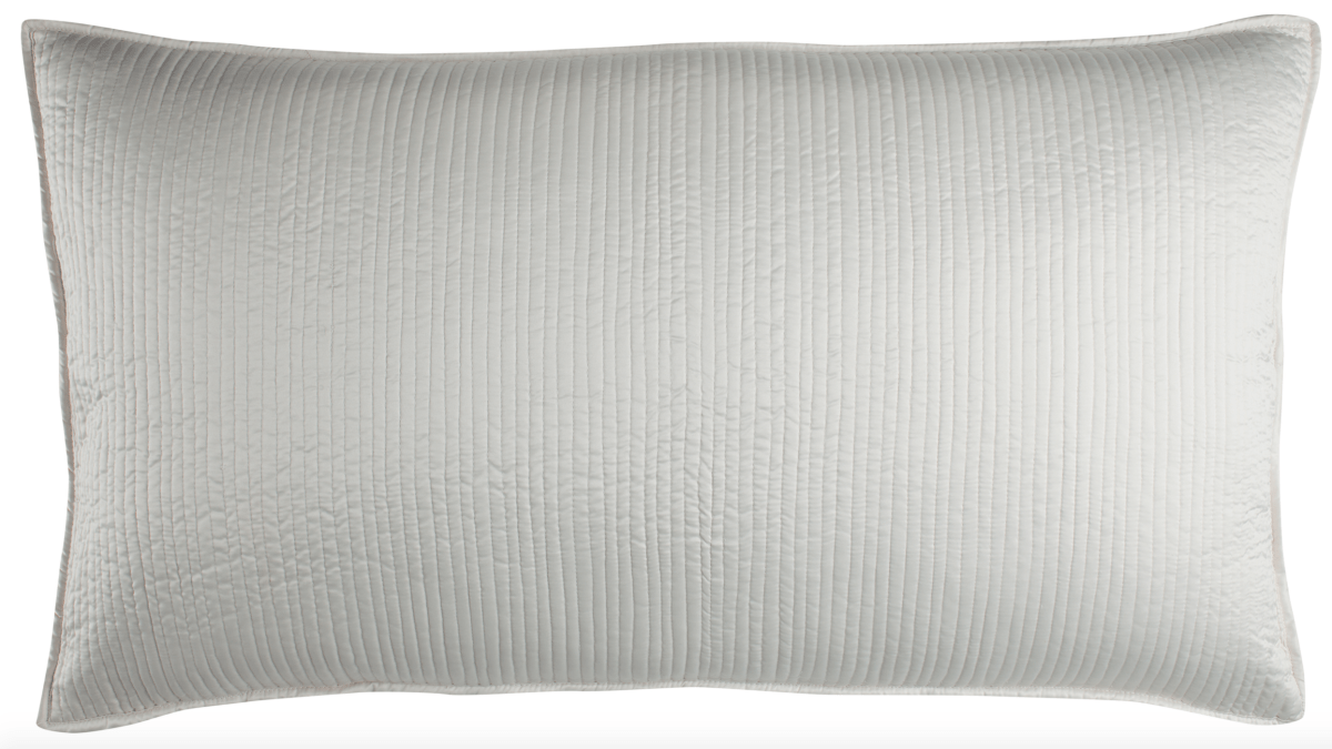 Lili Alessandra Retro Ivory King Sham