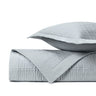 LONDRES Quilted Coverlet in Blue Gray by Home Treasures at Fig Linens and Home