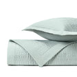 LONDRES Quilted Coverlet in Eucalipto by Home Treasures at Fig Linens and Home