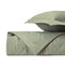 LUCIANA Quilted Coverlet in Crystal Green by Home Treasures at Fig Linens and Home