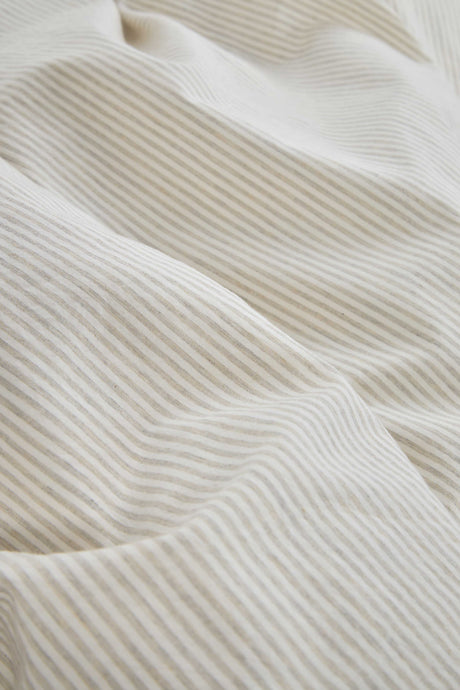 Fabric Detail View - Luke Natural Bedding | Pom Pom at Home at Fig Linens and Home