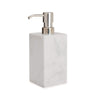 Lotion or Soap Dispenser - Marmol Bath Accessories by Kassatex in White at Fig Linens and Home