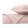 MASON Quilted Coverlet in Light Pink by Home Treasures at Fig Linens and Home
