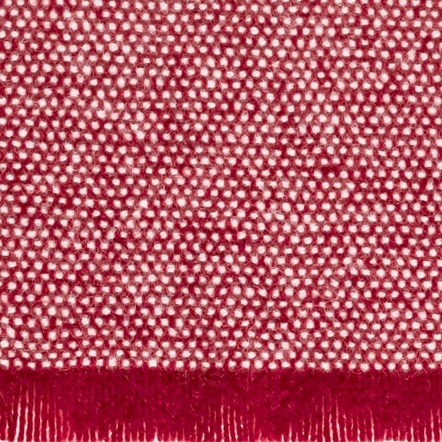 Matouk Agnes Swatch throw Carnelian Blankets Cashmere Wool at Fig Linens and Home