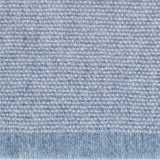 Matouk Agnes Swatch Throw Hazy Blue Blankets Cashmere Wool at Fig Linens and Home