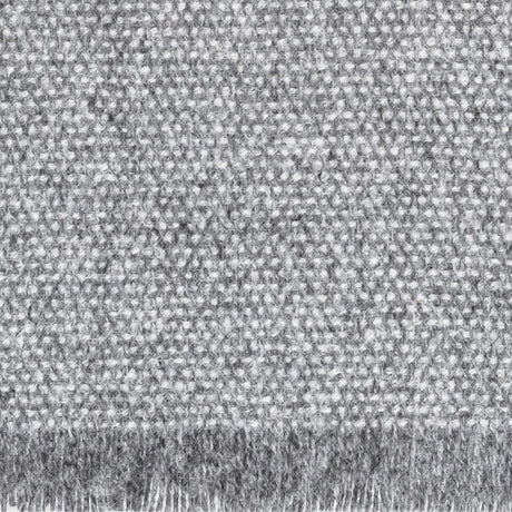 Matouk Agnes Swatch Throw SmokeGrey Blankets Cashmere Wool at Fig Linens and HomE