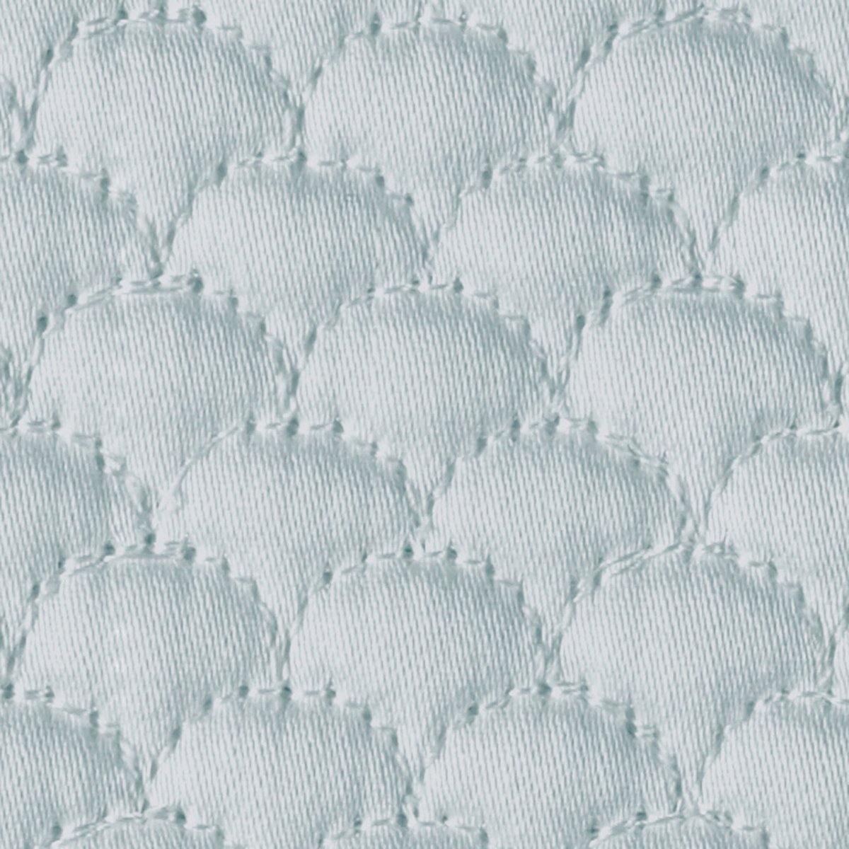 Alba Pool by Matouk at Fig Linens and Home - Quilted Bedding Swatch