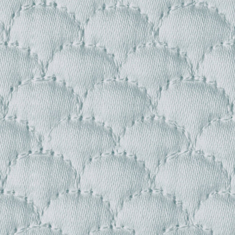 Alba Pool by Matouk at Fig Linens and Home - Quilted Bedding Swatch