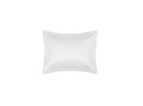 Boudoir Sham - Matouk Alba White Quilted Bedding at Fig Linens and Home