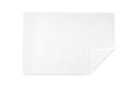 Tub Mat - Matouk Aman White Bath Mat at Fig Linens and Home