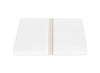 Duvet Cover - Matouk Amara Triple Pearl Bedding at Fig Linens and Home shown in Beach Dune on White