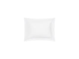Boudoir Sham - Matouk Amara Triple Pearl Bedding at Fig Linens and Home in White Embroidery on White