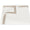 King Duvet Cover - Matouk Ambrose Bedding in Bone and Khaki at Fig Linens and Home