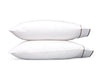 Matouk Bedding - Ansonia Mocha Brown Cotton Pillowcases at Fig Linens and Home