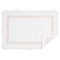 Astor Braid Tub Mats by Matouk Schumacher Blush Tub Mat 24 x 36 at FIG LINENS AND HOME 4