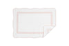 Astor Braid Tub Mats by Matouk Schumacher Blush Tub Mat 24 x 36 at FIG LINENS AND HOME 4
