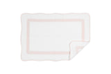 Astor Braid Tub Mats by Matouk Schumacher Blush Tub Mat 24 x 36 at FIG LINENS AND HOME 4