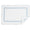 Astor Braid Tub Mats by Matouk Schumacher Light Blue Tub Mat 24 x 36 at FIG LINENS AND HOME 2