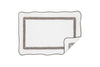 Astor Braid Tub Mats by Matouk Schumacher Mocha Tub Mat 24 x 36 at FIG LINENS AND HOME 1