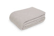 Matouk Avalon Cotton Blanket in Platinum at Fig Linens and Home