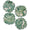Balthazar Emerald Green Cocktail Napkins by Matouk Schumacher at Fig Linens and Home