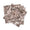 Topaz Brown Cloth Napkins - Matouk Schumacher Balthazar Napkins at Fig Linens and Home
