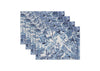Matouk Schumacher Lapis Blue Balthazar Placemats at Fig Linens and Home - Set of 4