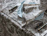 Matouk Schumacher Balthazar Placemats at Fig Linens and Home - Linen Placemats Lifestyle View 2