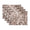 Matouk Schumacher Topaz Brown Balthazar Placemats at Fig Linens and Home - Set of 4