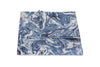 Matouk Schumacher Balthazar Lapis Blue Tablecloths at Fig Linens and Home