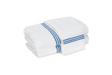Bel Tempo Ocean Blue Bath Towels | Matouk at Fig Linens and Home