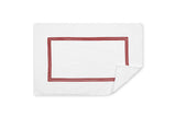 Tub Mat - Bel Tempo Red Bath Mat | Matouk at Fig Linens and Home