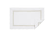 Bathroom Rug in Almond | Bel Tempo Bath Rug by Matouk at Fig Linens and Home