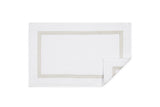 Bathroom Rug in Almond | Bel Tempo Bath Rug by Matouk at Fig Linens and Home