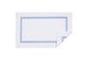 Bathroom Rug in Ocean Blue | Bel Tempo Bath Rug by Matouk at Fig Linens and Home