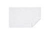 Bathroom Rug in White | Bel Tempo Bath Rug by Matouk at Fig Linens and Home
