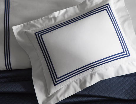 Bel Tempo Ceylon Percale Bedding by Matouk at Fig Linens and Home - View 2