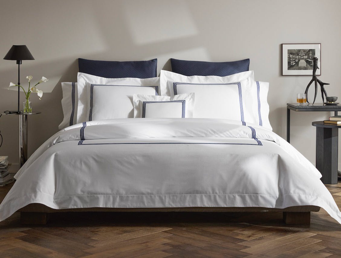 Bel Tempo Ceylon Percale Bedding by Matouk at Fig Linens and Home - View 1