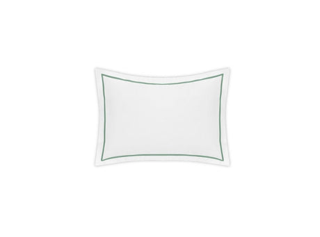 Boudoir Pillow Sham - Matouk Bergamo Giza Cotton Bedding in Celadon
