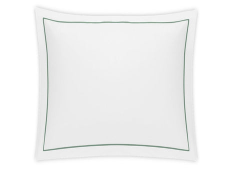 Euro Square Sham - Matouk Bergamo Giza Cotton Bedding in Celadon