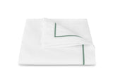 King Duvet Cover - Matouk Bergamo Giza Cotton Bedding in Celadon
