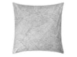 Burnett Nickel Euro Square Sham by Matouk | Schumacher Euro Sham 27" x 27" - FINAL SALE Nickel at FIG LINENS AND HOME 1